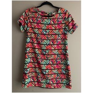 SOLDGianni Bini multicolored mini dress EUC small!